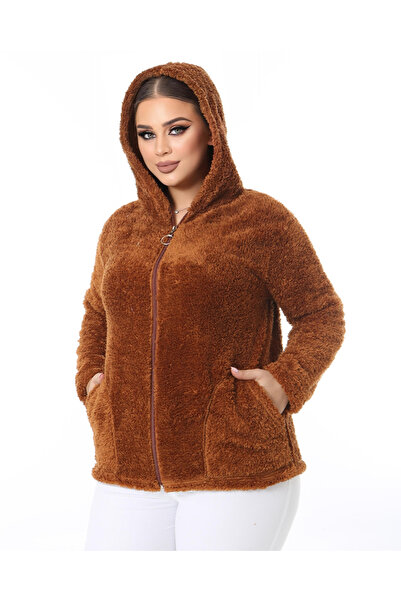 rotop Cocolino Fluffy Hoodie, Large Sizes, Soft and Warm Material