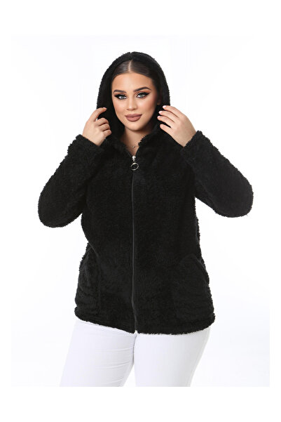 rotop Φούτερ με κουκούλα Cocolino Fluffy, μεγάλα μεγέθη, απαλό και ζεστό ύφασμα