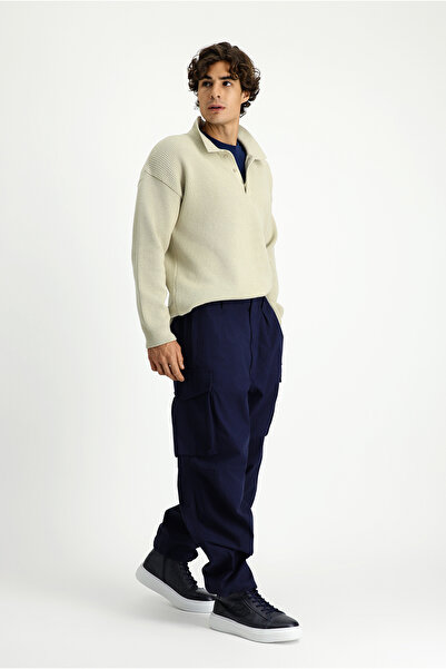 Kiğılı Regular Fit Cotton Cargo Pocket Sports Pants