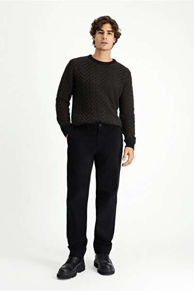 Kiğılı Regular Fit Likralı Kanvas / Chino Pantolon