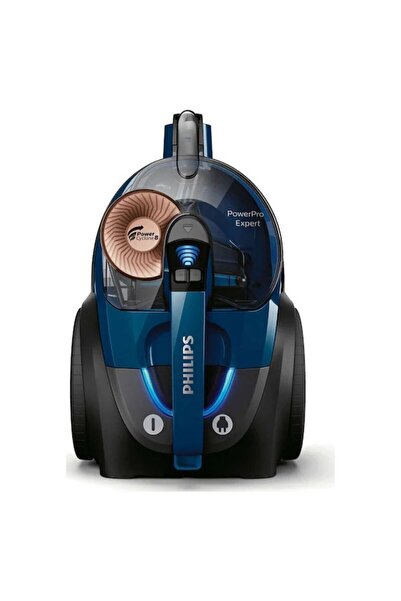 Philips Drmzg Vaccum En Güçlü Powerpro Max Toz Torbasız Süpürge , 750 W , Hepa 13 , Mavi , A Sınıf , 2 Litre