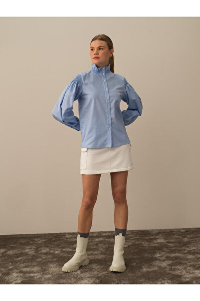 Xint Kadın Amavı %100 Pamuk Regular Fit Gömlek