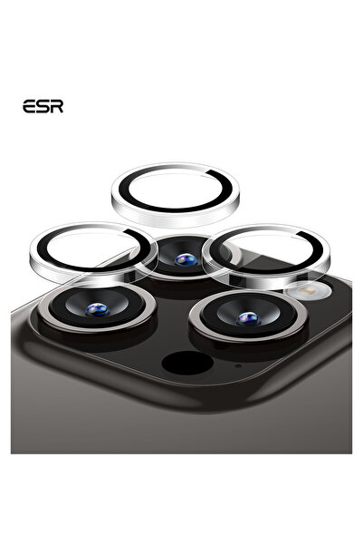 ESR iPhone 15-16-17 Pro/15-16-17 Pro Max Kamera Lens Koruyucu Şeffaf