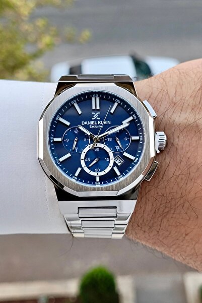 Daniel Klein Kadranı Lacivert Kordonu Metalik Renk 2 Yıl Garantili Göstergele...