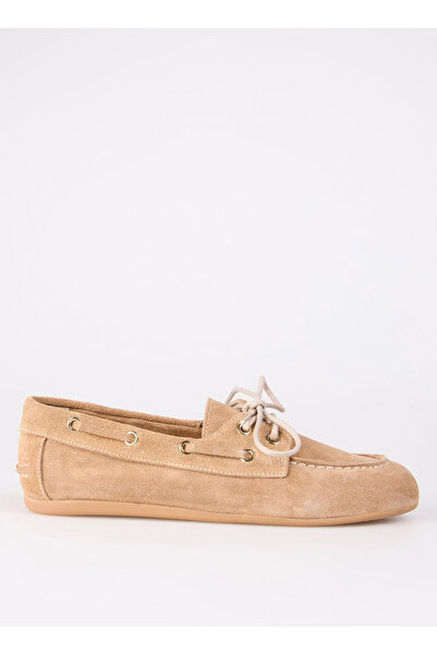 Fabrika Taba Kadın Süet Loafer D-CARINA