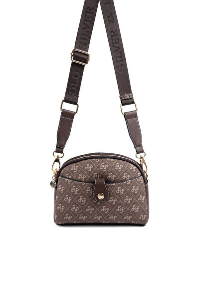 Silver Polo Kahve SP1144 Kadın Çapraz Çanta