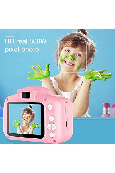 Choice1 كاميرا رقمية صغيرة للأطفال من Pink Lovely X2، تلتقط الصور والفيديوهات...