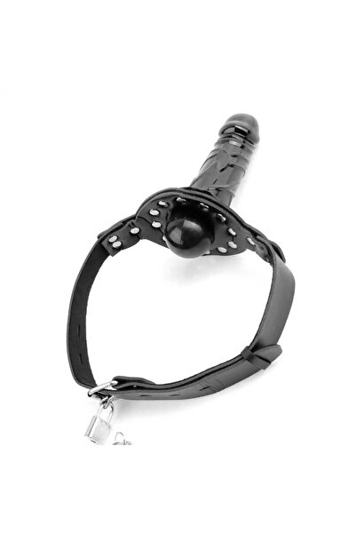 Pipedream Deluxe Ball Gag with Dildo Ağız Straponu