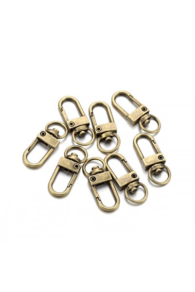 Choice Bronze 10pcs 13x33mm Rotating Dog Buckle Snap Lobster Clasps Hooks for...