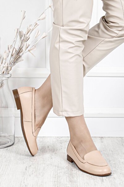 GÖNDERİ(R) Női/lánybőr valódi bőr balerinák