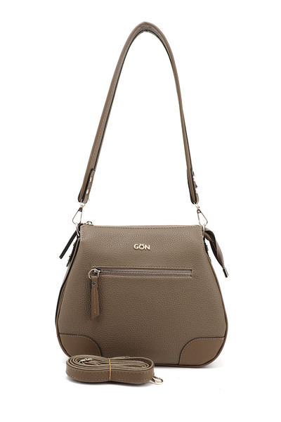 GÖNDERİ(R) حقيبة كتف نسائية متوسطة الحجم من VİZON Q6855