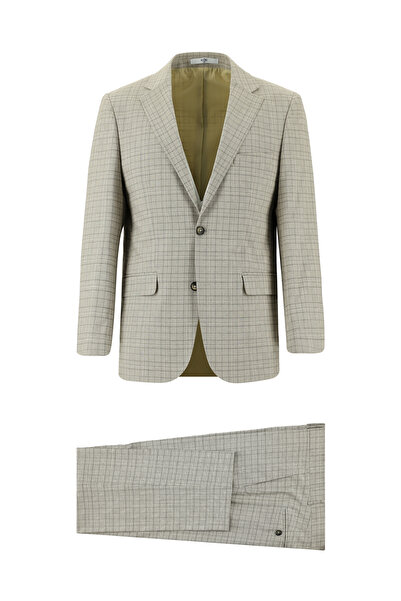 Kiğılı Regular Fit Classic Plaid Suit