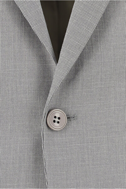 Kiğılı Super Slim Fit Ekstra Dar Kesim Klasik Desenli Takım Elbise