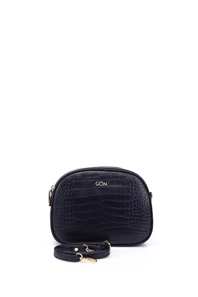 GÖNDERİ(R) Navy Blue Krako Gon Small Size Women's Shoulder Bag K5694