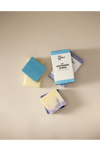 The Humble Co. Teeth Whitening Strips - Fresh Mint (28 Strips) Diş Beyazlatma Bandı Nane