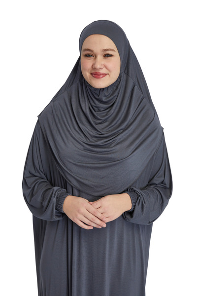 manolyaşal islamic hijab Pratik Başörtülü Rahat Giyilebilen Organik Tek Parça...