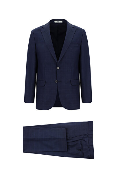 Kiğılı Regular Fit Klasik Ekose Takım Elbise