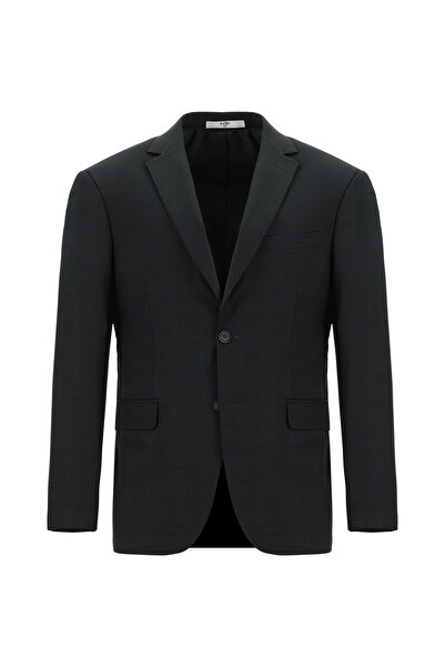 Kiğılı Regular Fit Yünlü Klasik Ekose Takım Elbise