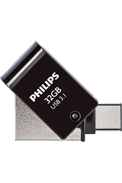 Rabelix Online Marketing 32Gb 2in1 Flash Memory with Type C and USB Port, USB 3.1 Type C Port, Compatible with All Devices, Data Storage