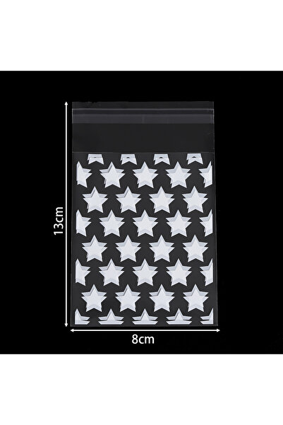 Choice 8 x 13cm White 50pcs/Lot Star Plastic Jewelry Package Bag for Earrings...
