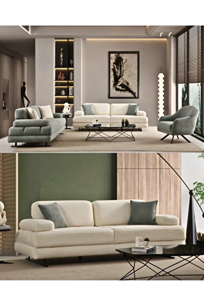 Velura Home & Living Neon Koltuk Takımı & Sırt Mekanizmalı Kanepe (3+3+1+1)