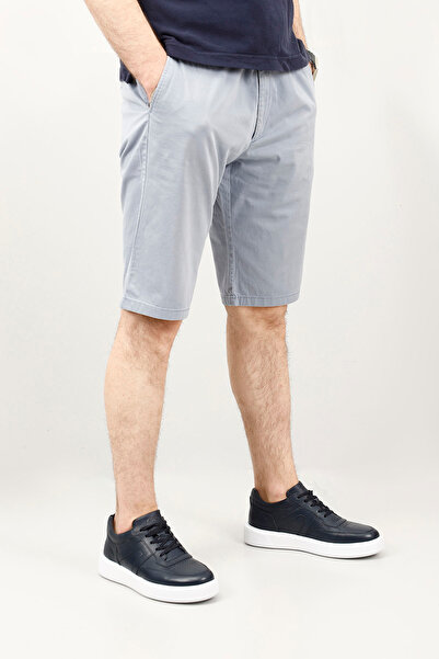 GÖNDERİ(R) Men's Navy Blue Antique Lace-Up Genuine Leather Comfort Sneaker