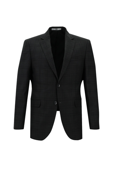 Kiğılı Slim Fit Dar Kesim Ekose Takım Elbise