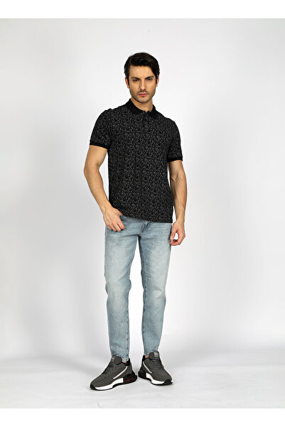 Lee Cooper Siyah Erkek Polo T-Shirt 242 LCM 242035 MULTİ SİYAH