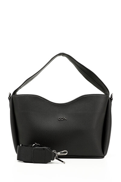 GÖNDERİ(R) Women/Girls Black Long Strap Hand and Shoulder Bag