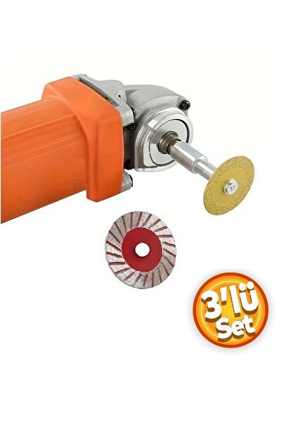 Depolife Avuç Taşlama Uyumlu Cam Mermer Granit metal Kesme zımparalama Elmas ...