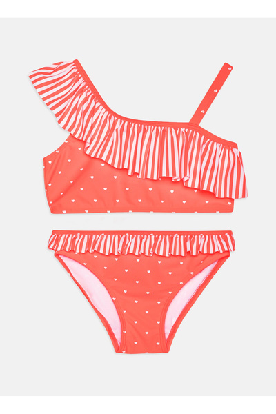 name ıt Nar Çiçeği Kız Çocuk Bikini Takım NMFZEDOT BIKINI