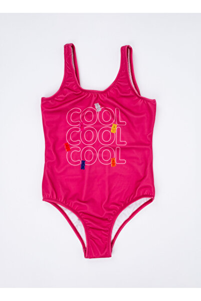 Haribo Fuşya Kız Çocuk Mayo Kız Çocuk Mayo