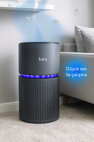Farg My Air Serisi FG-1016 H13 Hepa Filtreli, 4 Sistem Akıllı Hava Temizleme ...