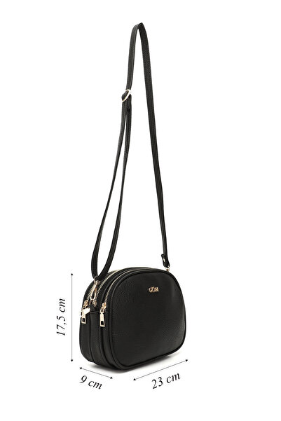 GÖNDERİ(R) Black Small Size Women's Shoulder Bag K0694