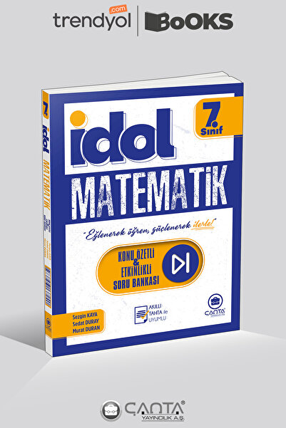 Çanta Yayıncılık 7. Sınıf İdol Matematik Konu Anlatımlı&Etkinlikli Soru Banka...