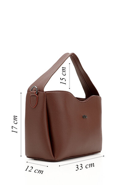 GÖNDERİ(R) Women / Girls Burgundy Long Strap Hand and Shoulder Bag