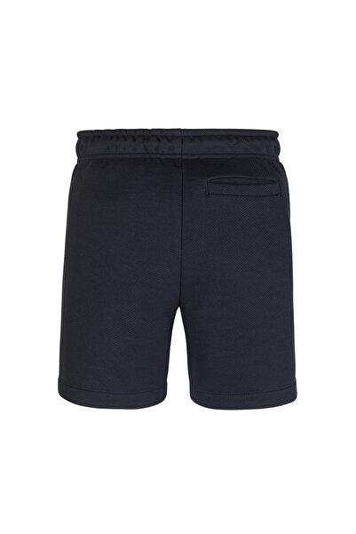 Tommy Hilfiger Lastikli Bel Normal Lacivert Erkek Şort HILFGER TRACK SWEATSHORTS