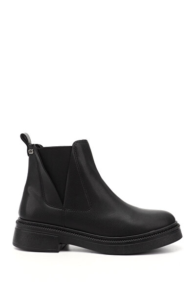 GÖNDERİ(R) Women/Girls Black Thick Soled Chelsea Boots