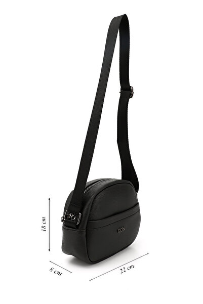 GÖNDERİ(R) Women/Girls Black Long Strap Shoulder Bag