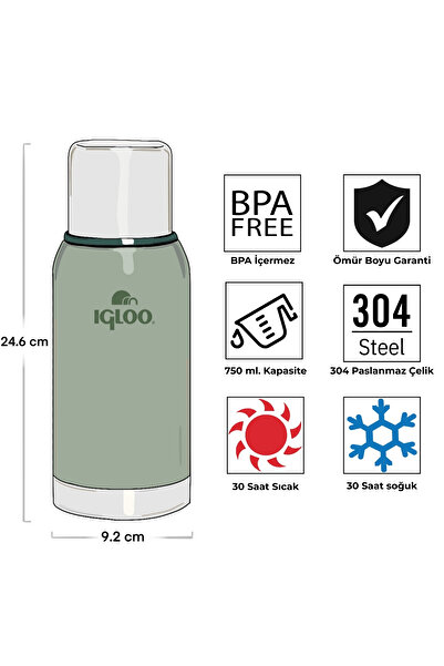 IGLOO Legend Klasik Termos 750ml