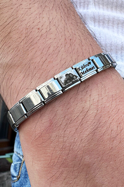 Takı Dükkanı Kişiye Özel İsim Yazılı ve Resim Fotoğraf Baskılı İtalyan Charm ...