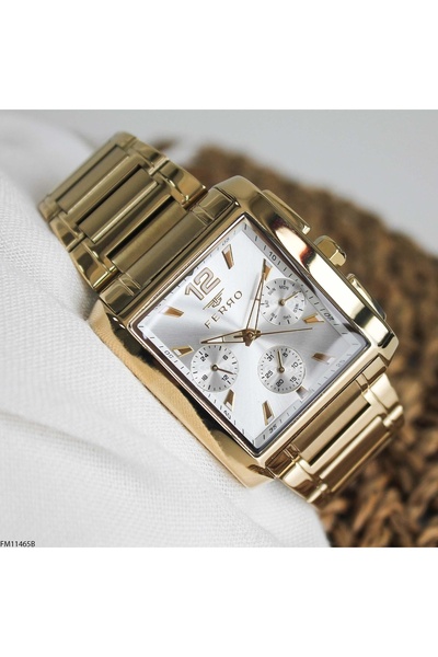 FERRO FM11465B Çelik Kordonlu Erkek Kol Saati