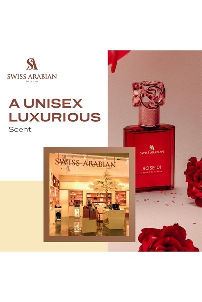 SWISS ARABIAN روز 01 - للجنسين Eau De Parfum 50مل