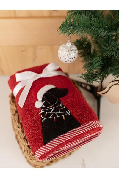 Baveno Бавовняний набір з 2 рушників розміром 45x70 см з вишитим візерунком