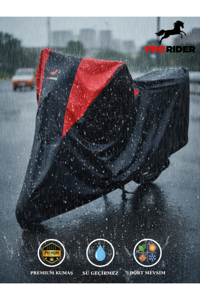 PRORIDER Su Geçirmez Premium Motosiklet Branda Taşıma Çantalı Motor Brandası ...