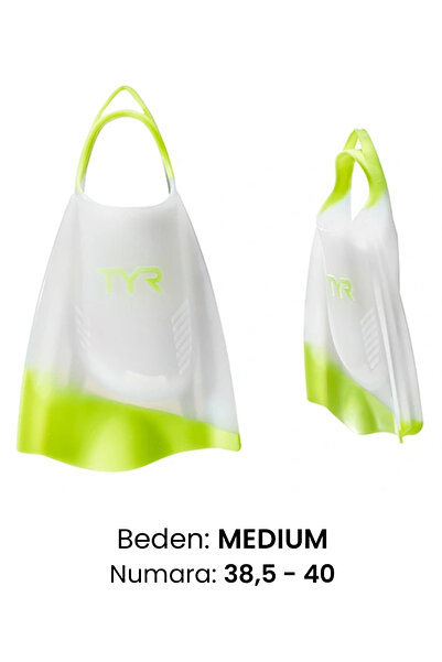 sporsuit TYR Silikon Dalış Paleti Yüzücü Havuz ve Deniz Ayak Paleti Medium Ar...