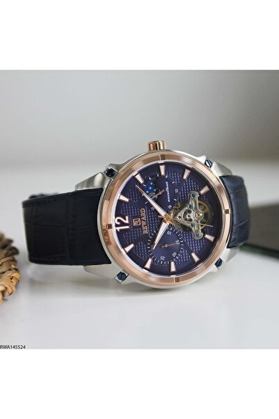Reward RWA145524 Deri Kordonlu Otomatik Erkek Kol Saati