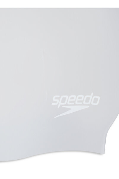 SPEEDO Довга шапка для плавання Au Silver/white Unisex Yüzücü Bonesi UNISEX YÜZÜCÜ BONESİ 8-0616817273