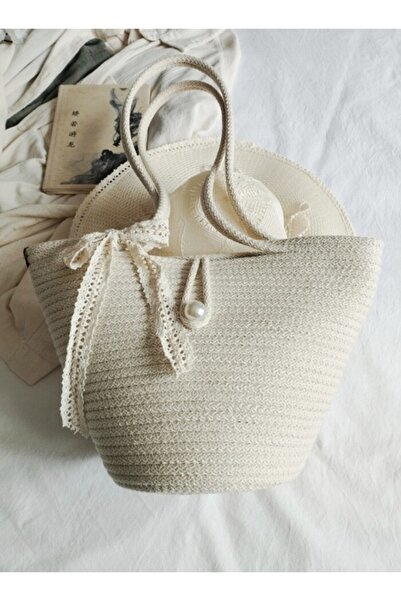 bayram taşcıoğlu home desing Bohemian Bag & Hat Daily Vacation Beach Bag Hat Set