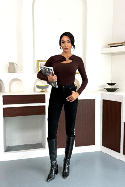 Safgiyim44 Women's Brown Sandy Blu<